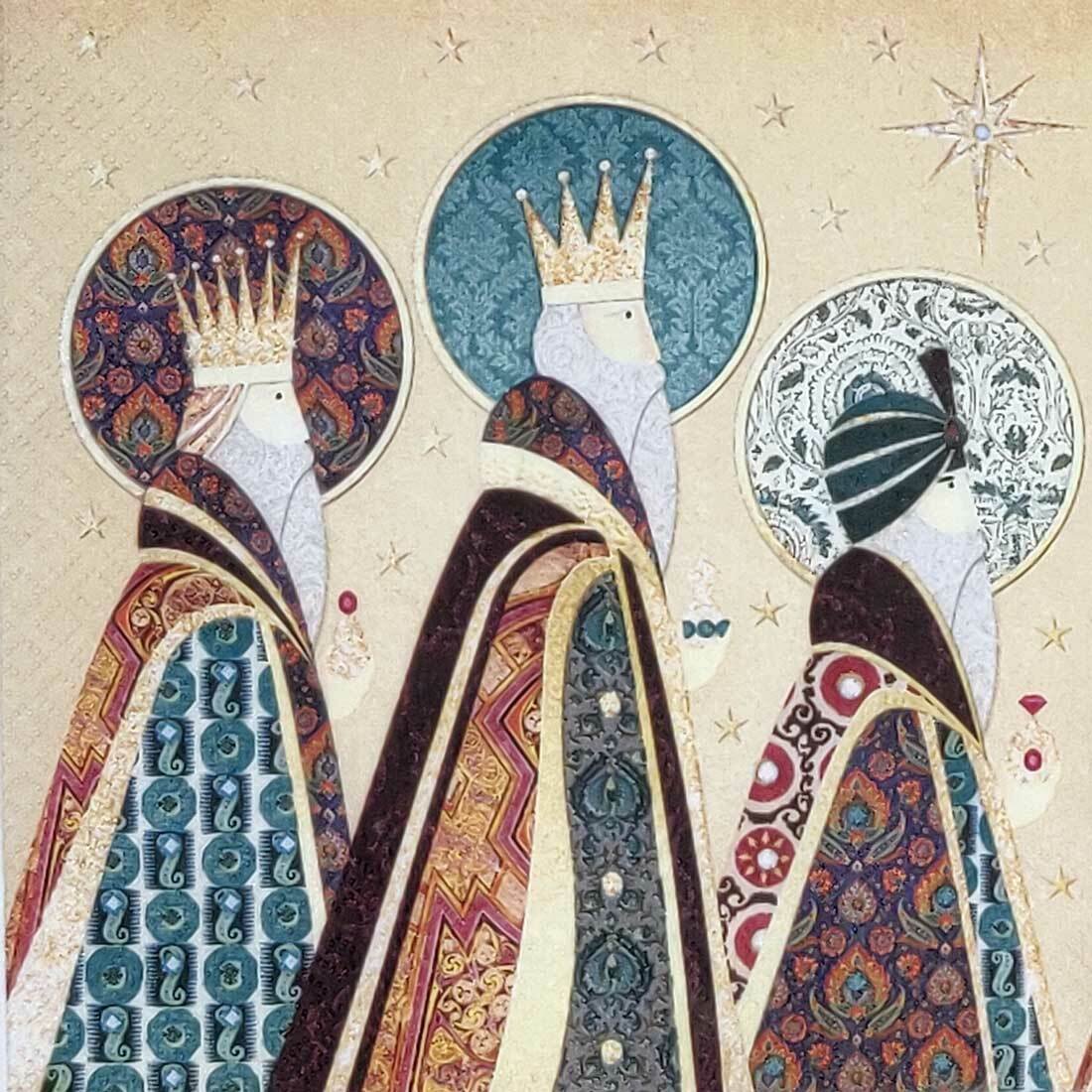 Decoupage Paper Napkins - Three Kings - The Tissue Store Decoupage Paper Napkins - Three Kings