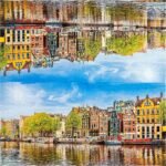 Decoupage Paper Napkins - Canal Houses