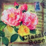 Decoupage Paper Napkins - Classic Rose