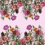 Decoupage Paper Napkins - Floral 22 (4 Sheets)