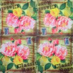 Decoupage Paper Napkins - Classic Rose