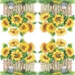 Decoupage Paper Napkins - Floral 23 (4 Sheets)