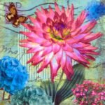 Decoupage Paper Napkins - Water Lilly