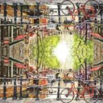 Decoupage Paper Napkins - Amsterdam Canal