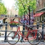 Decoupage Paper Napkins - Amsterdam Canal