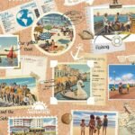Decoupage Paper Napkins - Vacation Scrapbook