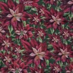 Decoupage Paper Napkins - Poinsettia Green