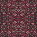 Decoupage Paper Napkins - Poinsettia Green