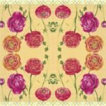Decoupage Paper Napkins - Buttercups Orange
