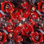 Decoupage Paper Napkins - Classic Amaryllis