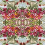 Decoupage Paper Napkins - Garden Zinnias