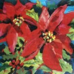 Decoupage Paper Napkins - Poinsettia Musee