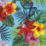 Decoupage Paper Napkins - Jungle Fever Teal Blue