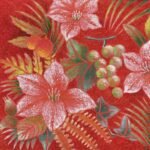 Decoupage Paper Napkins - Fiore Rosso