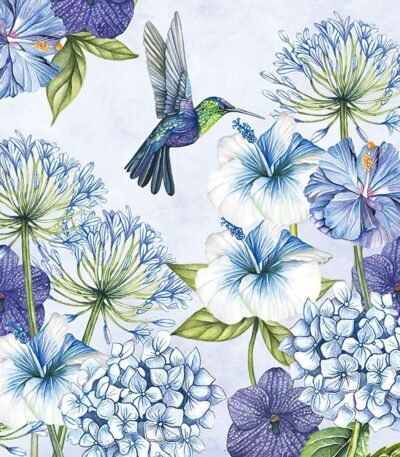Decoupage Paper Napkins - Hummingbird