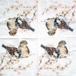 Decoupage Paper Napkins - Sparrows Blossom