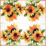 Decoupage Paper Napkins - Girasoli