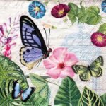 Decoupage Paper Napkins - Butterfly - Romantic Pure