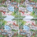 Decoupage Paper Napkins - Cote D Azur