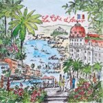 Decoupage Paper Napkins - Cote D Azur