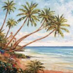 Decoupage Paper Napkins - Palm Beach