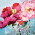 Decoupage Paper Napkins - Mixed Florals 1 (9 Sheets)