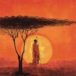Decoupage Paper Napkins - African Sunset
