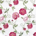 Decoupage Paper Napkins - Peony Pink