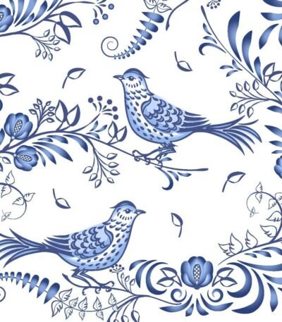 Decoupage Paper Napkins - Porcelain Bird