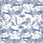 Decoupage Paper Napkins - Porcelain Bird