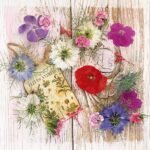 Decoupage Paper Napkins - Summer Flowers