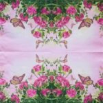Decoupage Paper Napkins - Roses & Butterflies