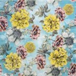 Decoupage Paper Napkins - Blossom Tale Turquoise