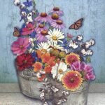Decoupage Paper Napkins - Flowers At Home