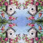Decoupage Paper Napkins - Lovely Birdhouse