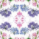 Decoupage Paper Napkins - Agapanthe Bleu