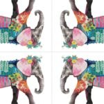 Decoupage Paper Napkins - Regalia Elephant