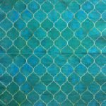 Decoupage Paper Napkins - Gold Tile