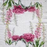 Decoupage Paper Napkins - Pfingstrosen Light Blue