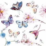 Decoupage Paper Napkins - Butterflies