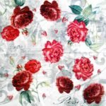 Decoupage Paper Napkins - Rose Garden