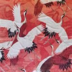 Decoupage Paper Napkins - Woman Haori