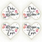 Decoupage Paper Napkins - All You Need is Love