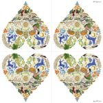 Decoupage Paper Napkins - Heart Of Alsace