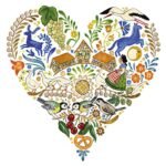 Decoupage Paper Napkins - Heart Of Alsace