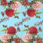 Decoupage Paper Napkins - Peonien Petrol