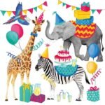 Decoupage Paper Napkins - Animal Birthday