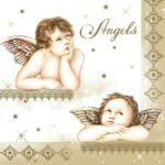 Decoupage Paper Napkins - Famous Angels