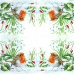 Decoupage Paper Napkins - Robin