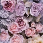 Decoupage Paper Napkins - Winter Roses